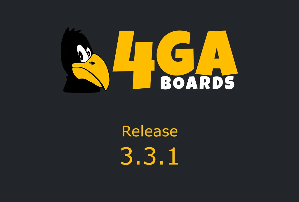 4ga Boards 3.3.1 Released